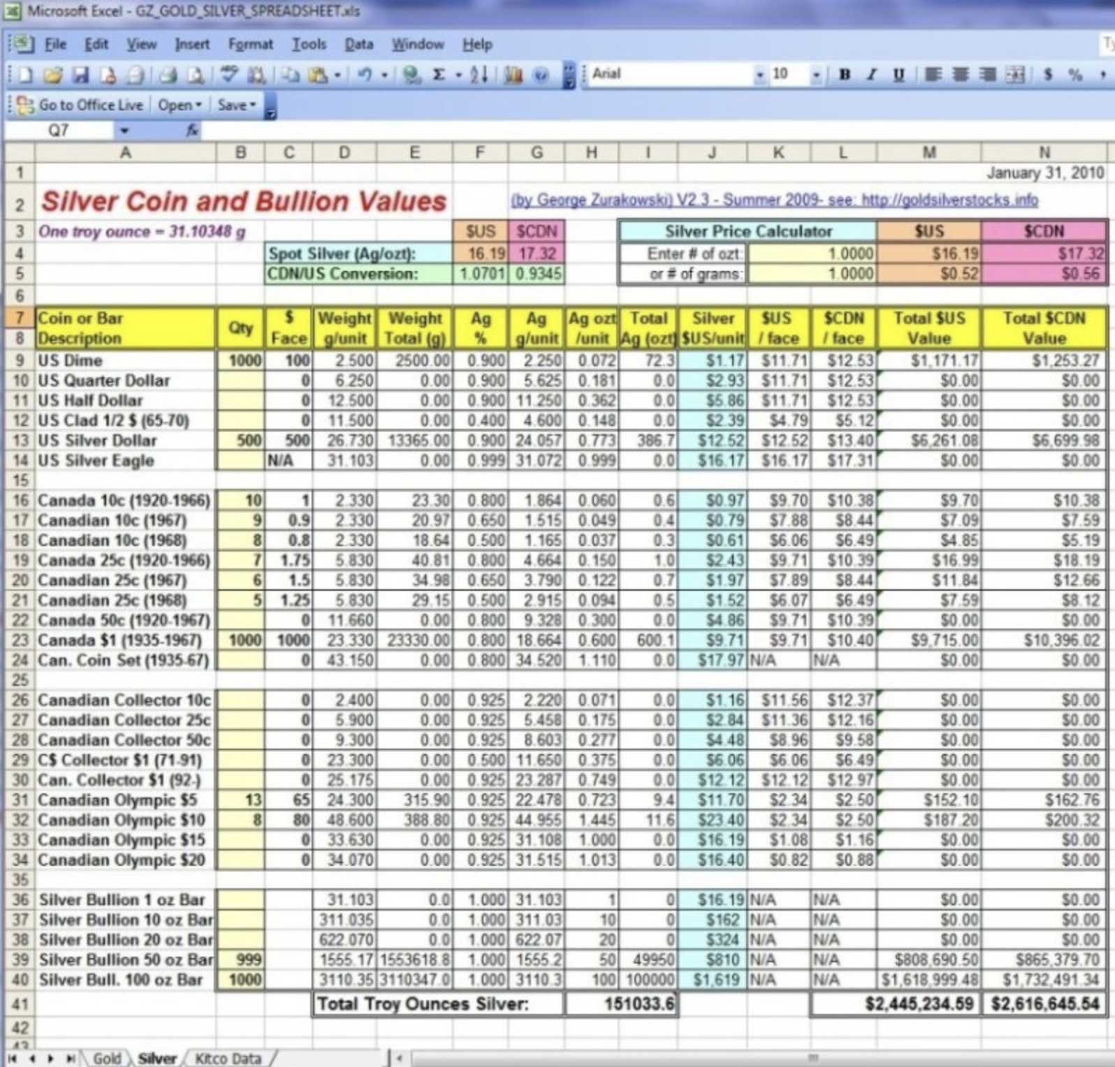 Why You Should Ditch Your Bullion Spreadsheet Tracker and Switch to goldSilverStacker